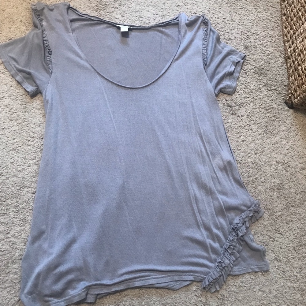 Gray/Purple shirt